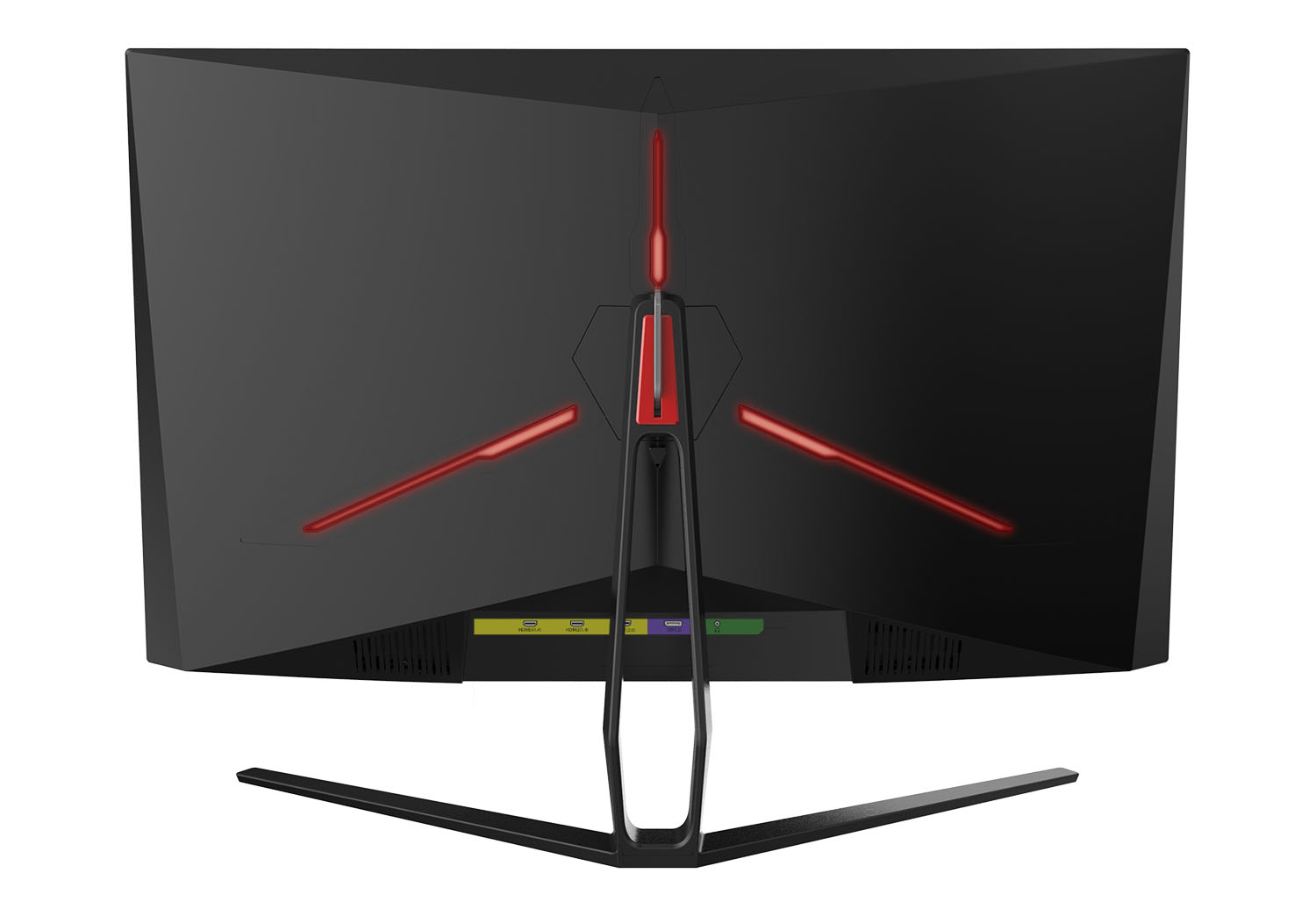 Sceptre Curved 24.5-inch Gaming Monitor up to 240Hz 1080p R1500 1ms  DisplayPort x2 HDMI x2 Blue Light Shift Build-in Speakers, Machine Black  2023