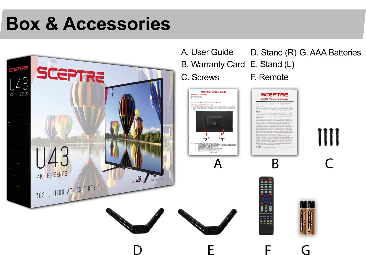 U435cv Umr 43 4k Uhd Tv