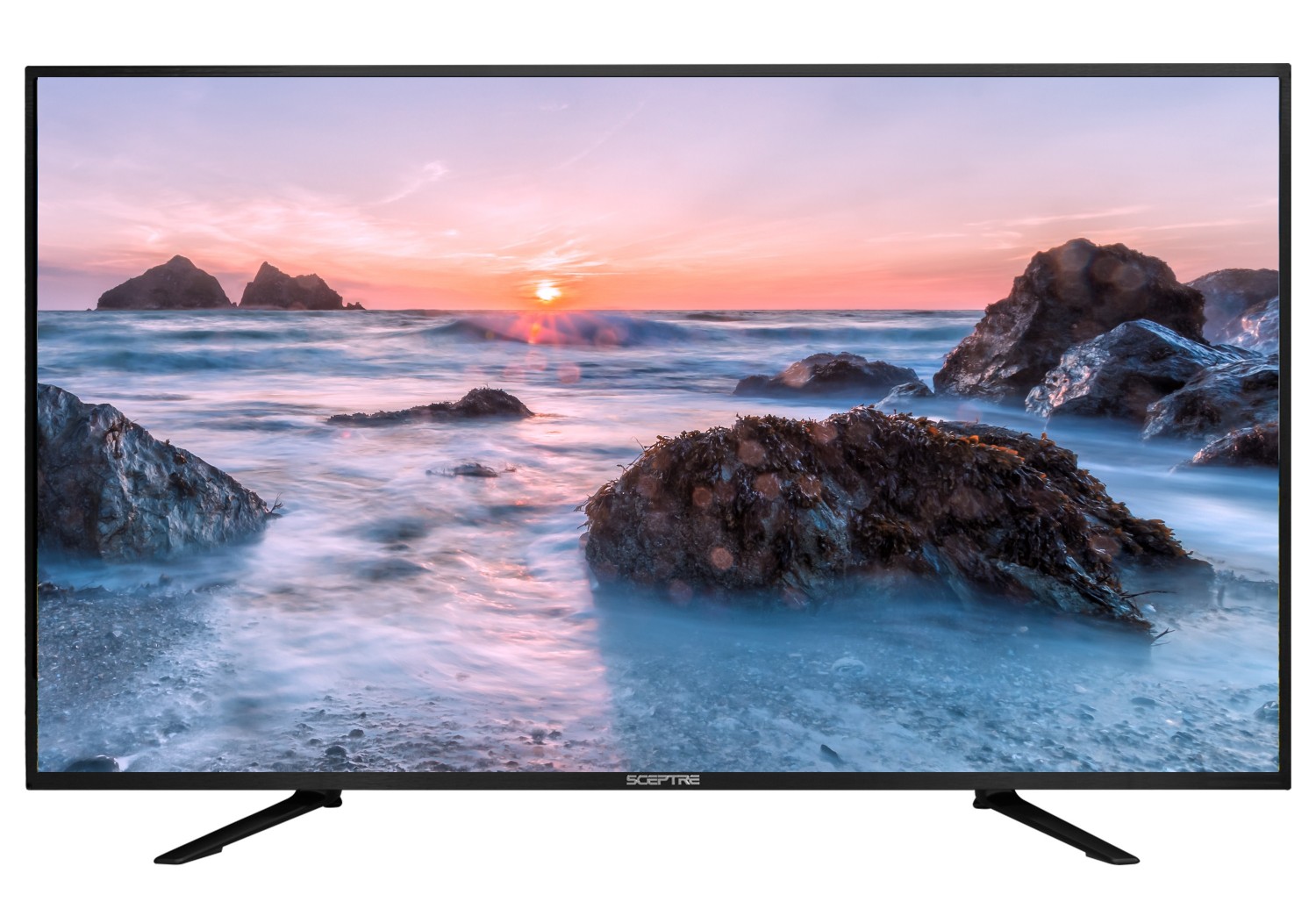 世界有名な Sceptre U550CV-U 55" 4K Ultra HD 2160p 60Hz LED HDTV x 2K 並行輸入品