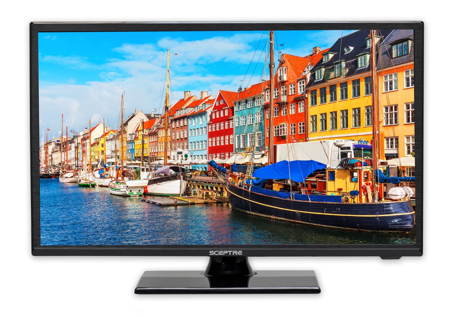 19 WIDESCREEN LED HDTV WITH BUILT-IN DVD PLAYER - SC- 1912