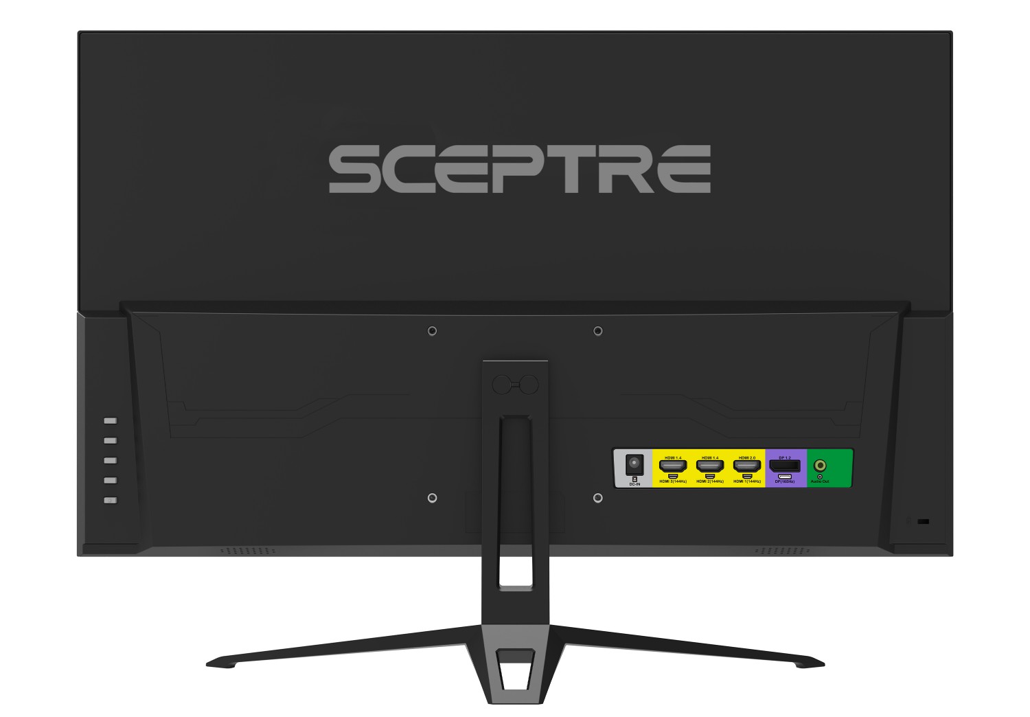 Machine Black 2020 Sceptre IPS 24” Gaming Monitor 165Hz 144Hz Full HD FreeSync Eye Care FPS RTS DisplayPort HDMI Build-in Speakers 1920 x 1080 E248B-FPT168 