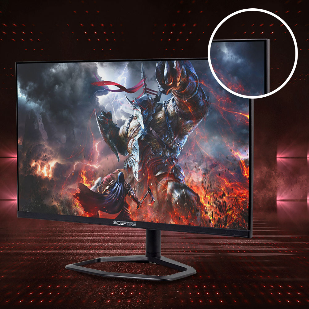 Ecran Gaming Sceptre Incurvé 27 Pouces 240Hz 920 X 1080p 1ms Haut