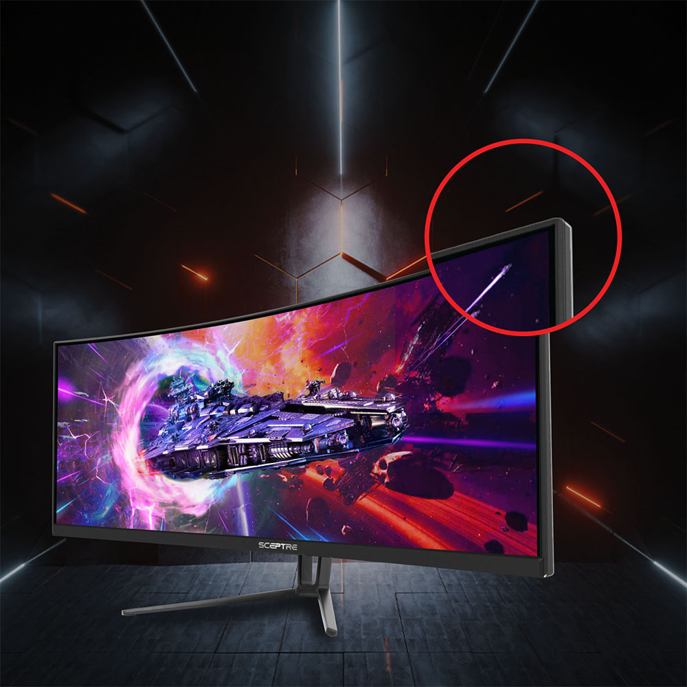 See More, Do More With the 35-inch, 100Hz Curved Gaming Monitor From  Sceptre, Only for $412